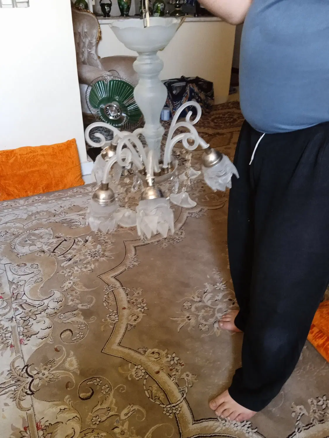 لوستر|لوستر و چراغ آویز|قزوین, |دیوار