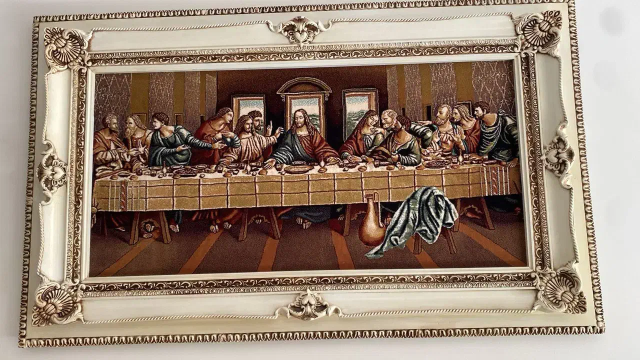 تابلو فرش شام آخر|تابلو فرش|تهران, تهرانپارس شرقی|دیوار