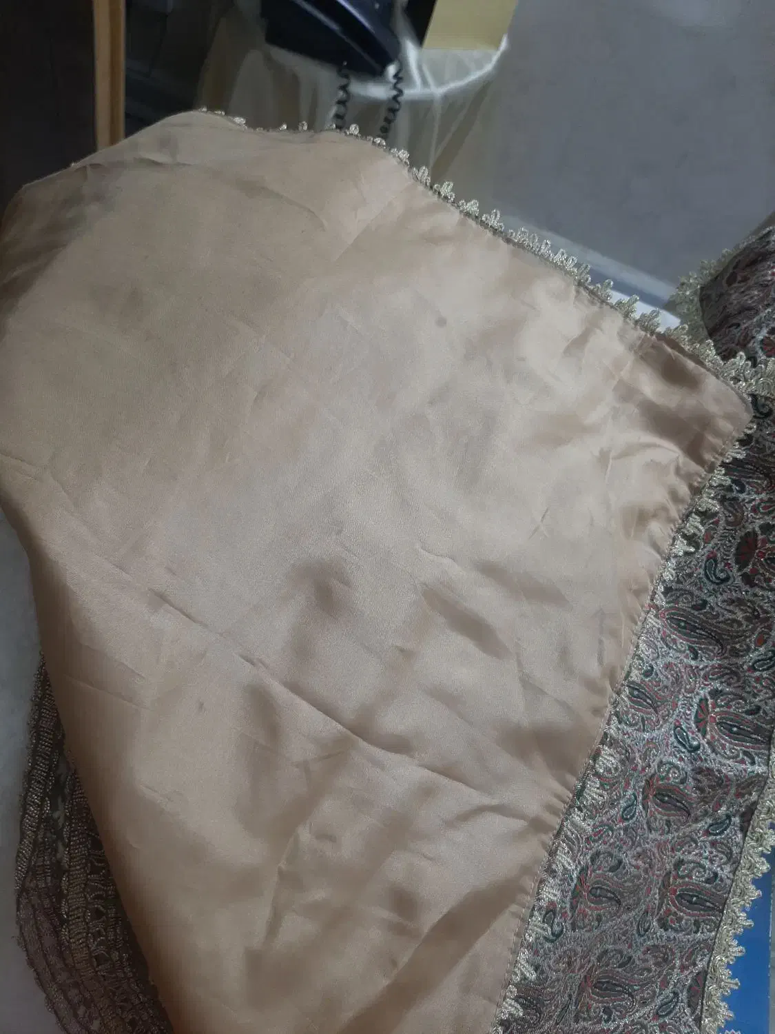 سرویس رومیزی ترمه|پرده، رانر، رومیزی|اصفهان, باغ فدک|دیوار