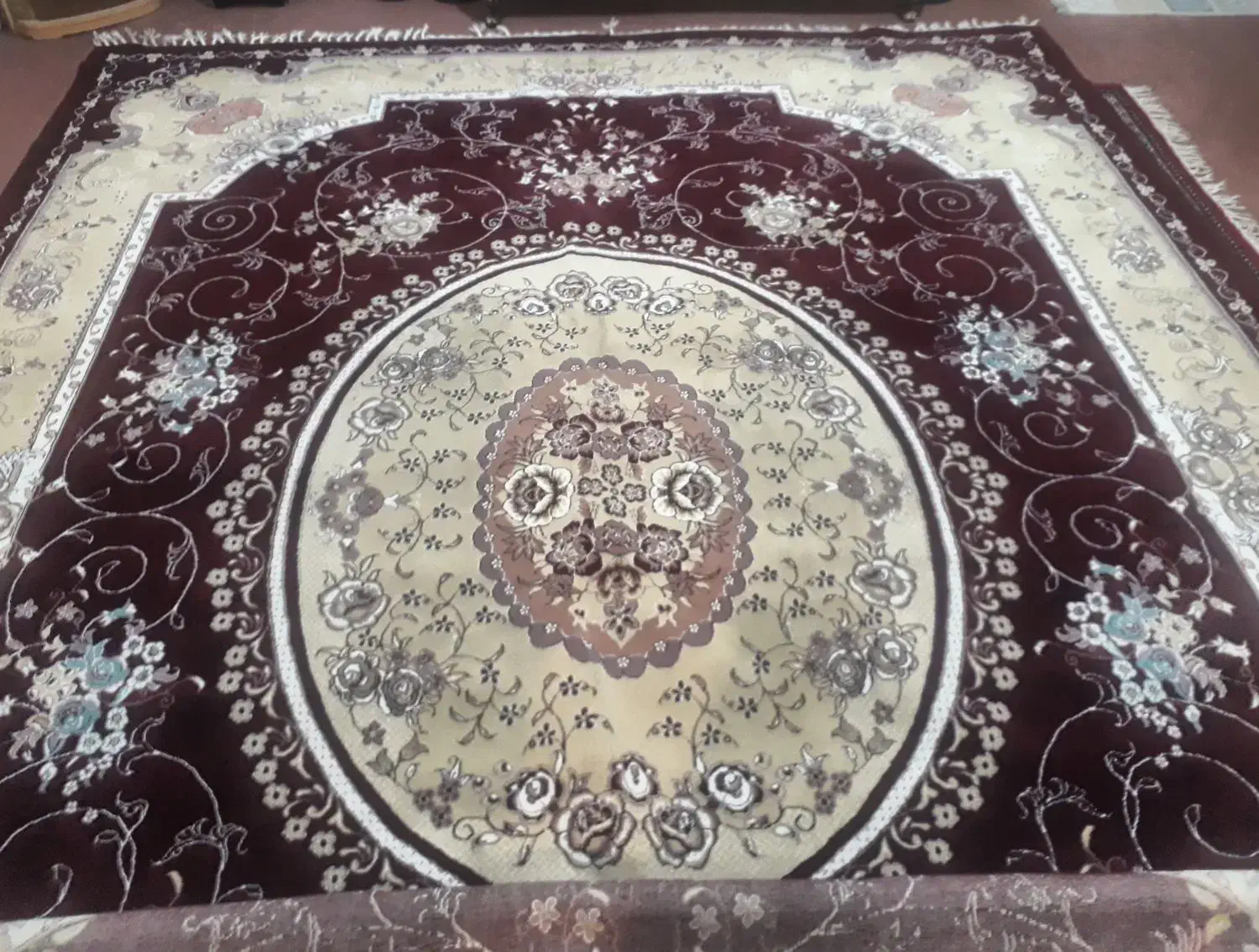 فرش ۱۲ متری|فرش|کرمانشاه, |دیوار