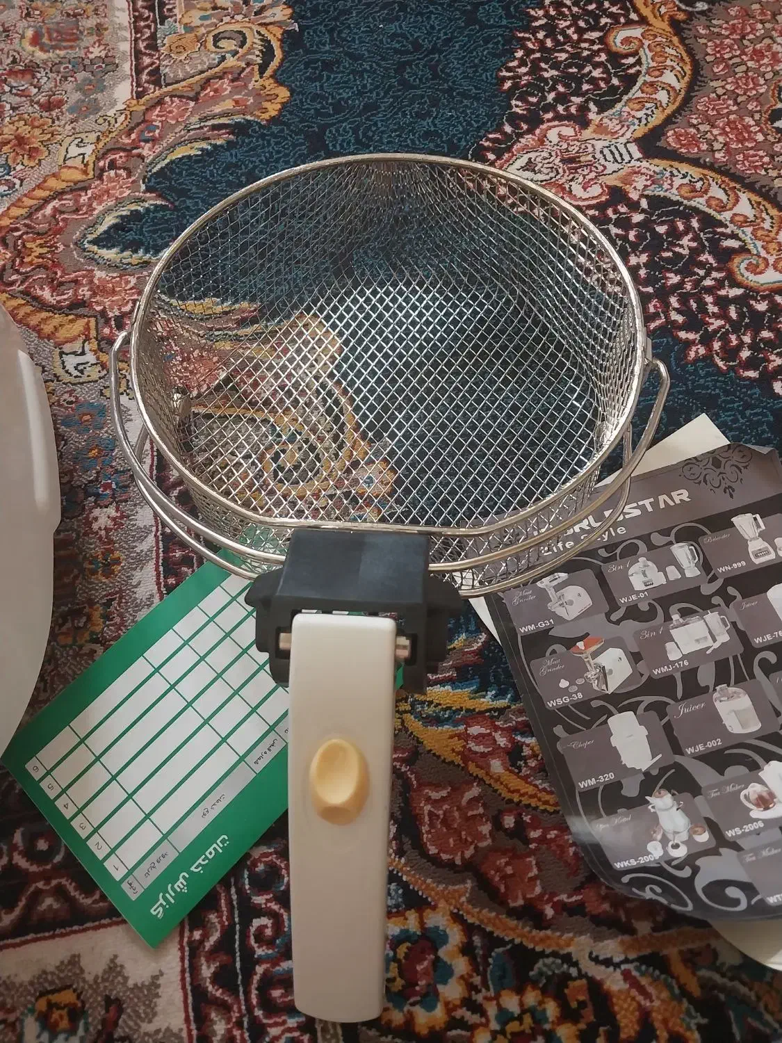 سرخ کن سانی ۲لیتری  جارو برقی ماشینی نو|اجاق گاز و لوازم برقی پختوپز|محمدشهر, محمدشهر|دیوار