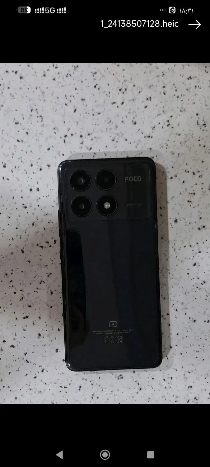 گوشی پکوx6|موبایل|یاسوج, |دیوار