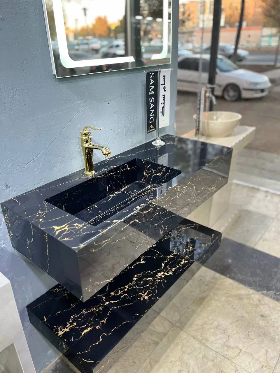 روشویی تمام سرامیک|لوازم سرویس بهداشتی|اصفهان, سرچشمه|دیوار