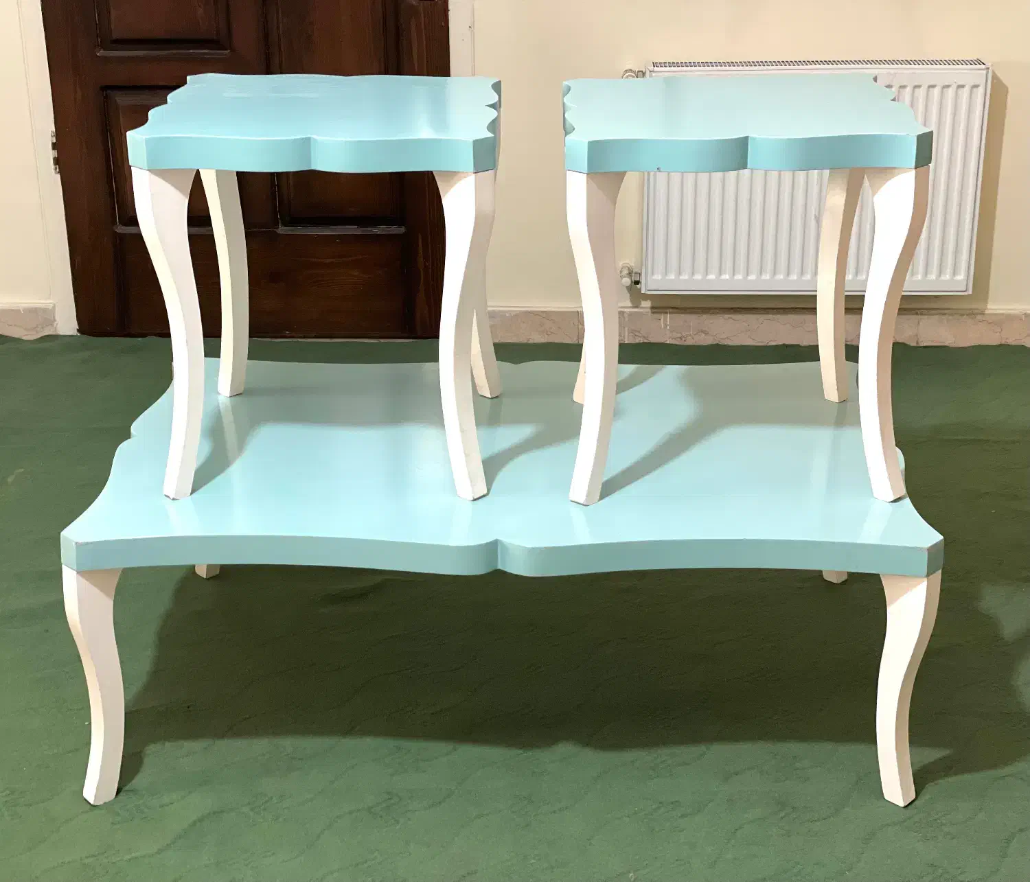 میز جلو مبلی و دو تا عسلی|مبلمان خانگی و میز عسلی|تهران, شهرک بعثت|دیوار