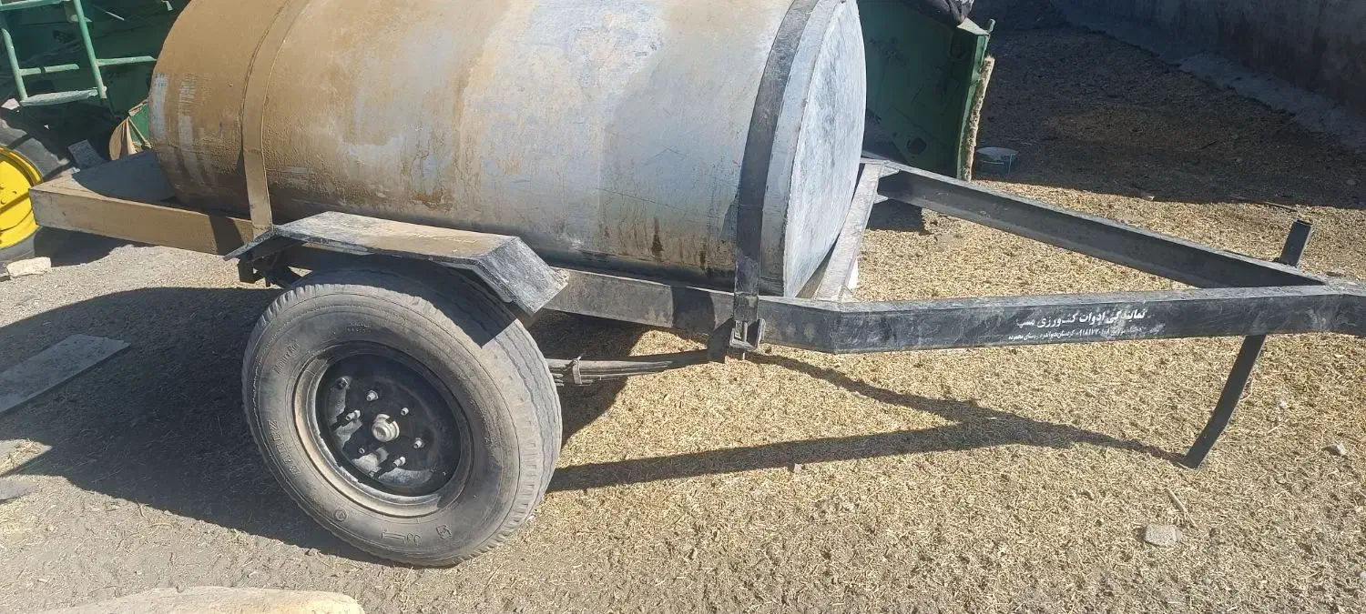تانکر چرخدار 1200لیتری گالوانیزه|ماشینآلات صنعتی|سارال, |دیوار