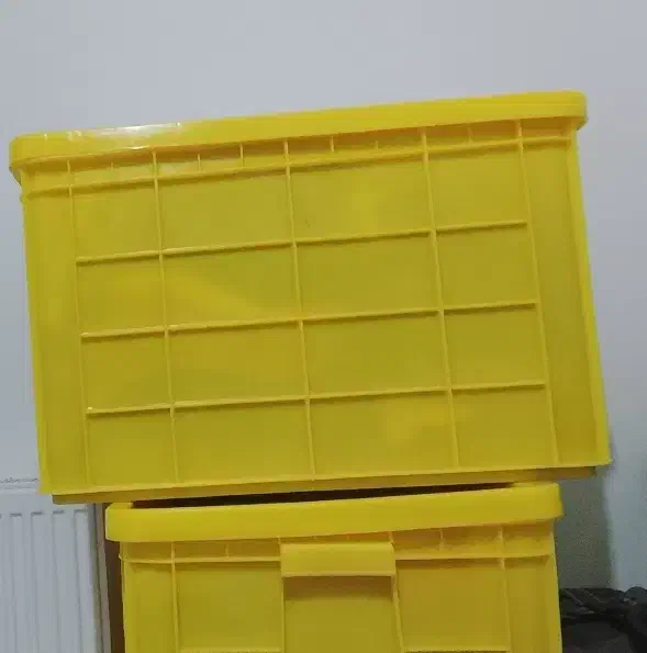 سبد درب دار صنعتی|ظروف نگهدارنده، پلاستیکی، یک‌بارمصرف|فومن, |دیوار