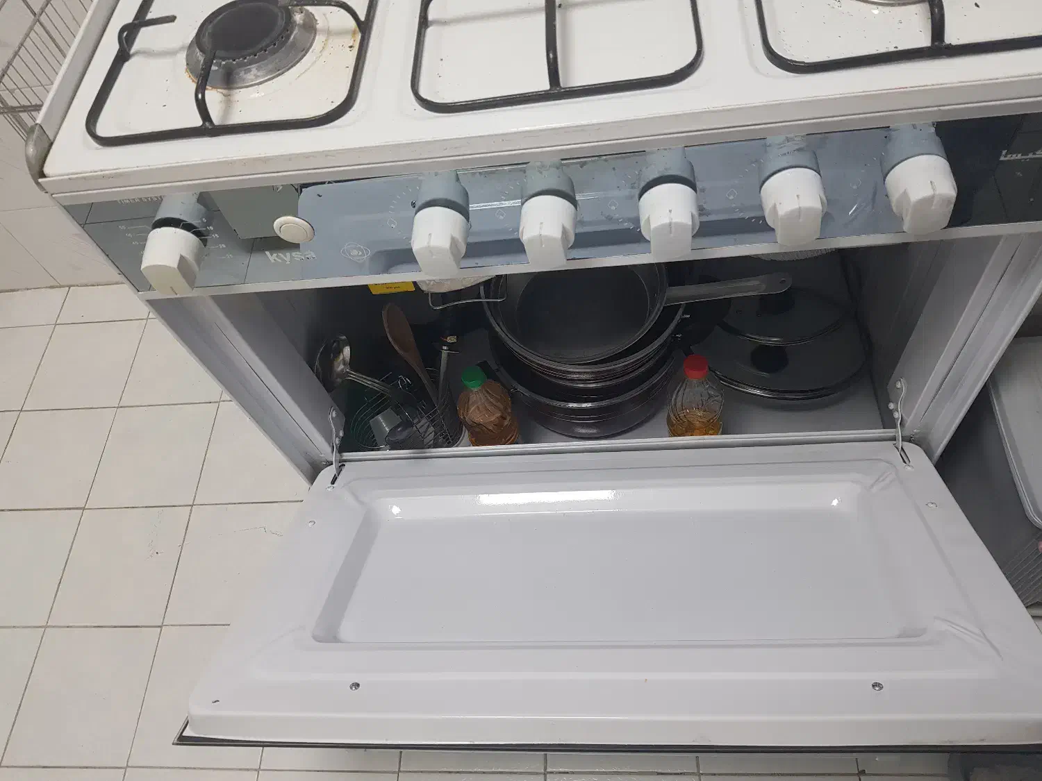 اجاق گاز پنج شعله طرح فر|اجاق گاز و لوازم برقی پخت‌وپز|سنندج, |دیوار