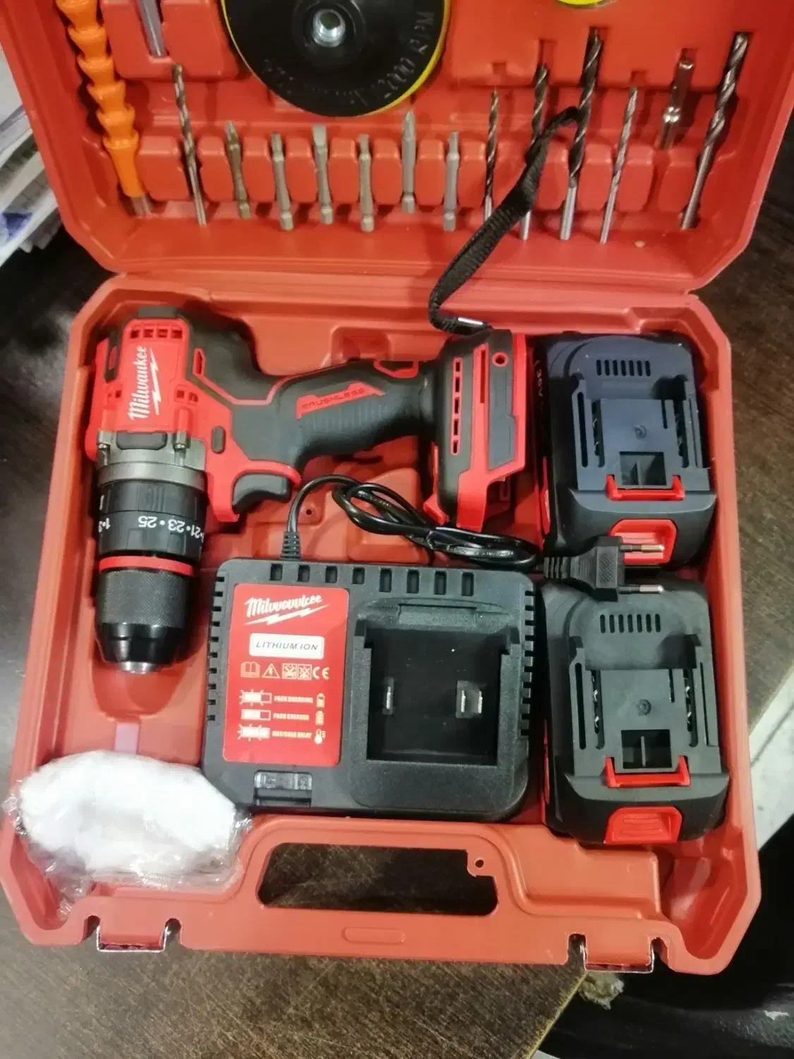 دریل شارژی میلواکی نظام13چکشی 36ولت|ابزارآلات|اصفهان, کشاورزی|دیوار