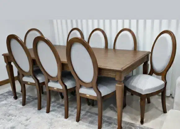 ناهارخوری مدل پشت بیضی|میز و صندلی غذاخوری|مشهد, بهمن|دیوار