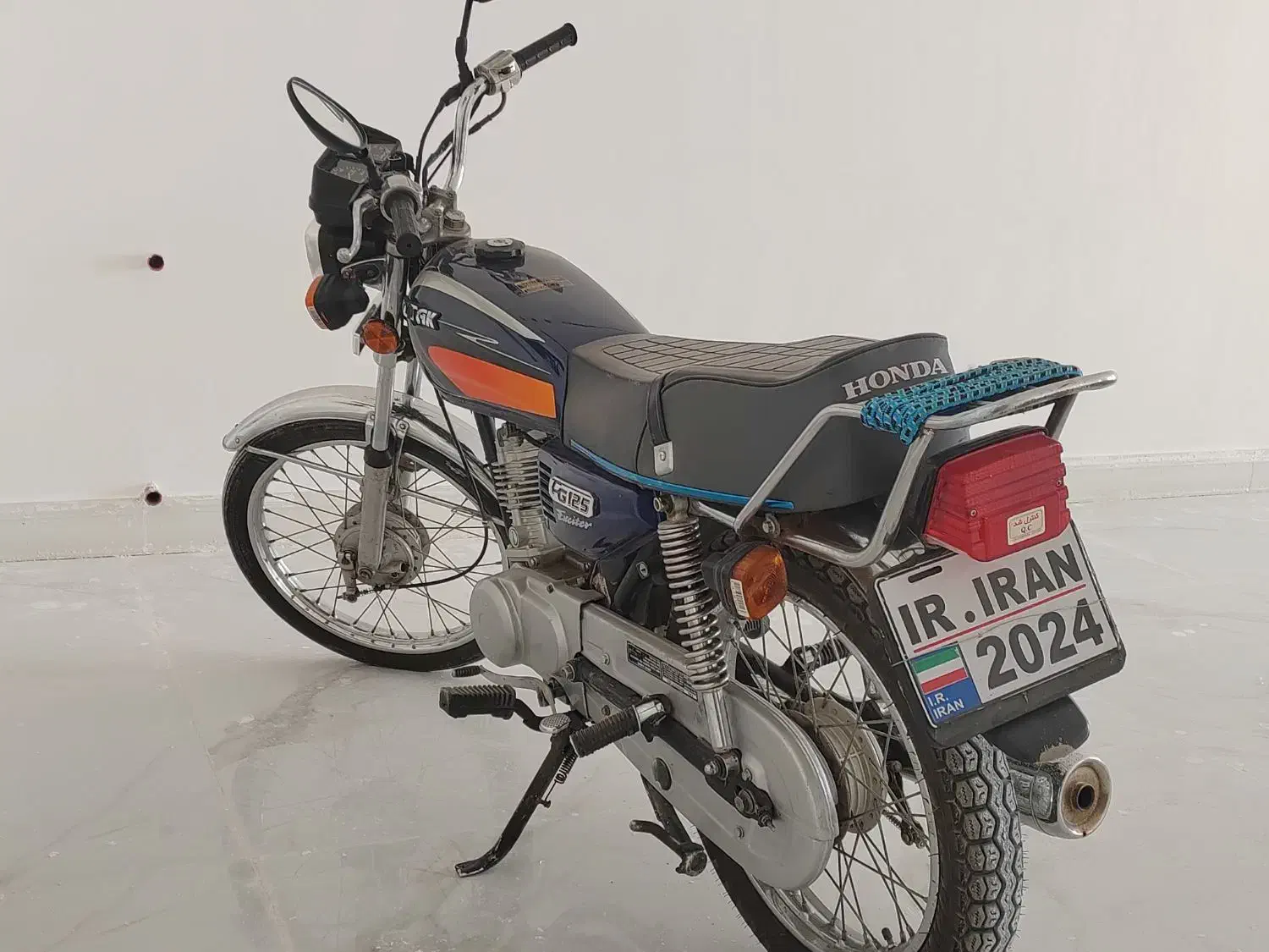 موتور مزایده ای تیزتک 125cg|موتورسیکلت|سی‌سخت, |دیوار