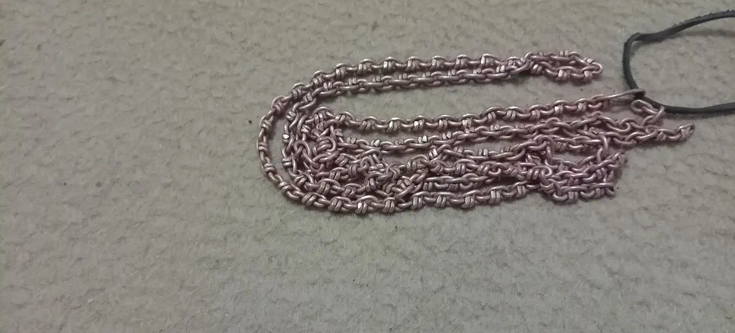 یک عدد زنجیر مس|کلکسیون اشیاء عتیقه|بم, |دیوار