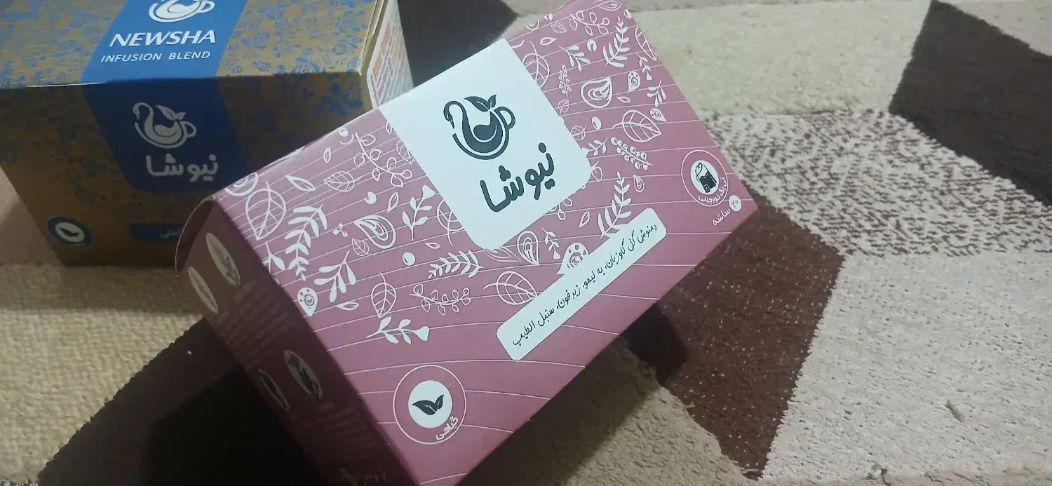 تعدادی دمنوش شرک نیوشا زیر قیمت  تولید کننده|خوردنی و آشامیدنی|کاشان, ولیعصر|دیوار