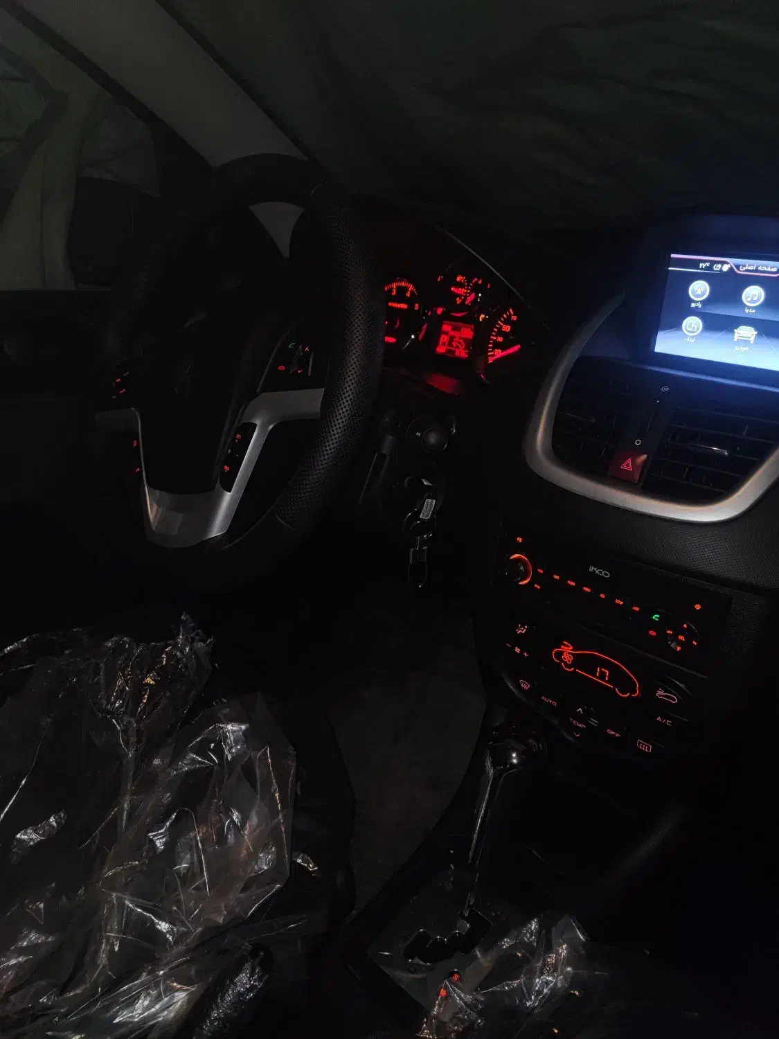 207 اتومات فول ۴۰۴ مشکی آبنوس|خودرو سواری و وانت|بوشهر, |دیوار