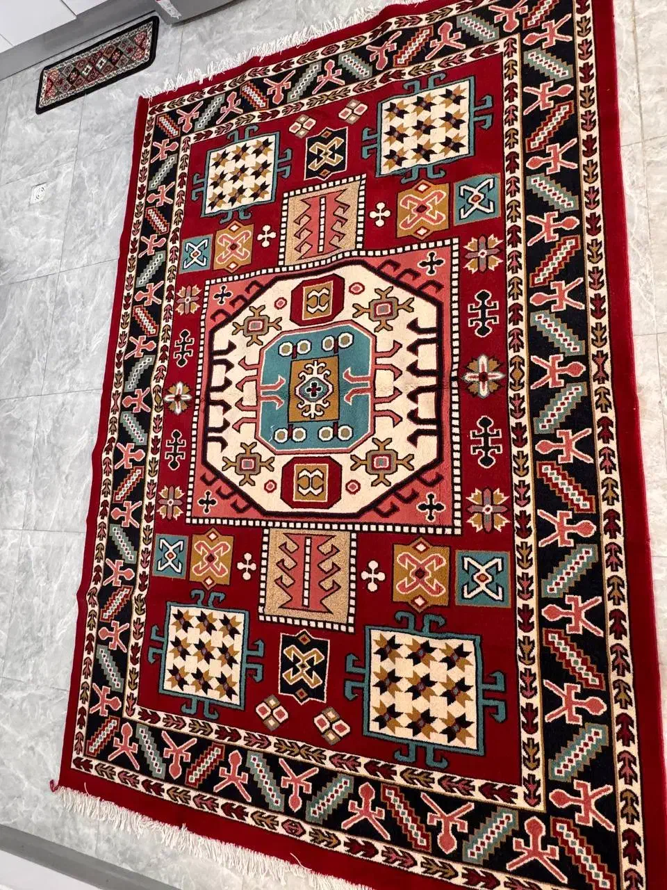 گلیم فرش|گلیم، جاجیم، گبه|ملایر, |دیوار