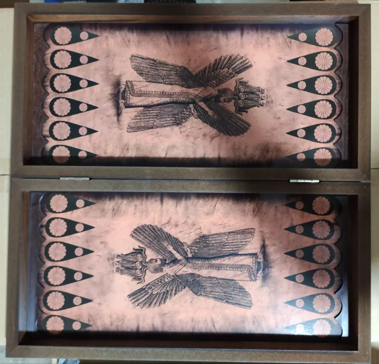 تخته نرد یلدا بازی دور همی|کلکسیون و سرگرمی|کاشان, سرپله جدید|دیوار