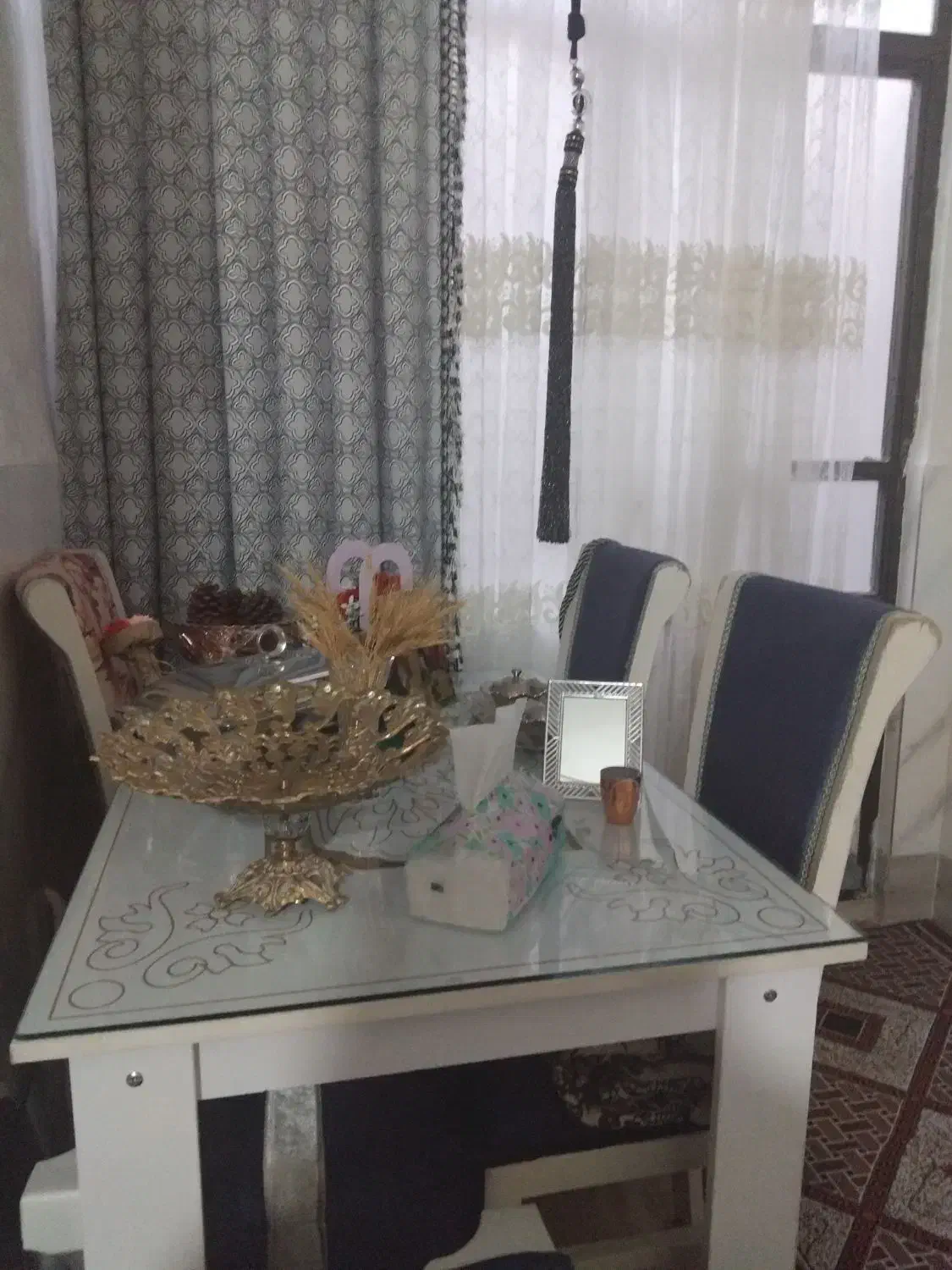 غذاخوری ۴نفره|میز و صندلی غذاخوری|خوی, |دیوار