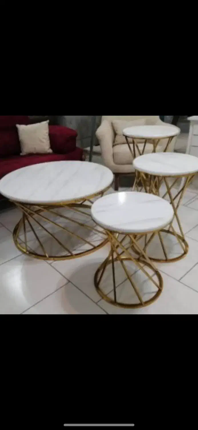 میز عسلی فلزی|مبلمان خانگی و میز عسلی|اسلام‌‌آباد غرب, |دیوار