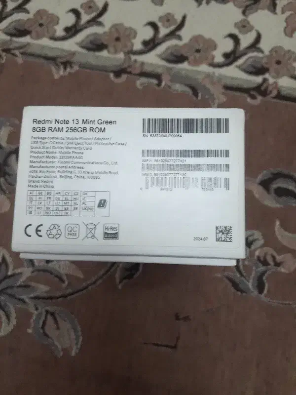 Red miNote13MintGreen|موبایل|اسلام‌شهر, شهرک توحید|دیوار