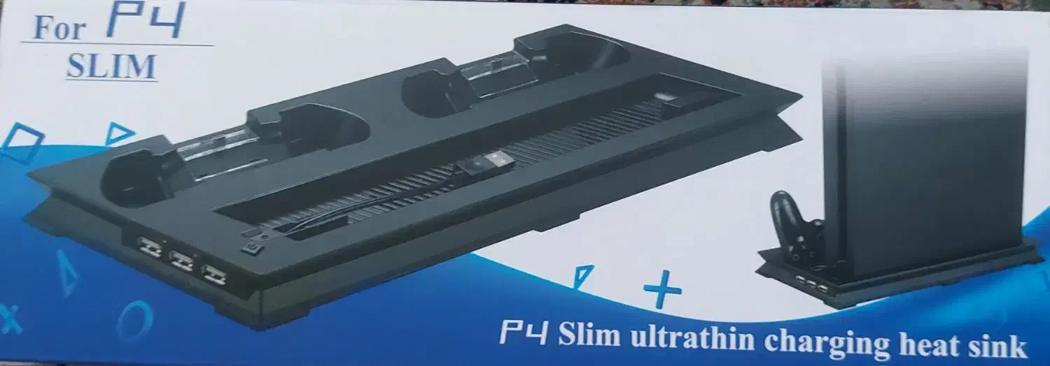 استند پایه فن خنک کننده و پایه شارژ PS4|کنسول، بازی ویدئویی و آنلاین|تهران, نارمک|دیوار