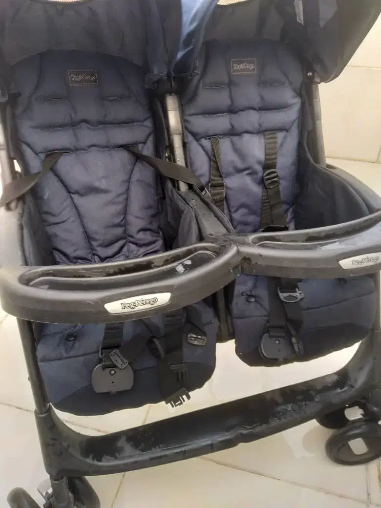 کالسکه دوقلو ایتالیایی پگ پرگو|کالسکه و لوازم جانبی|رشت, کوی غلام نیا|دیوار