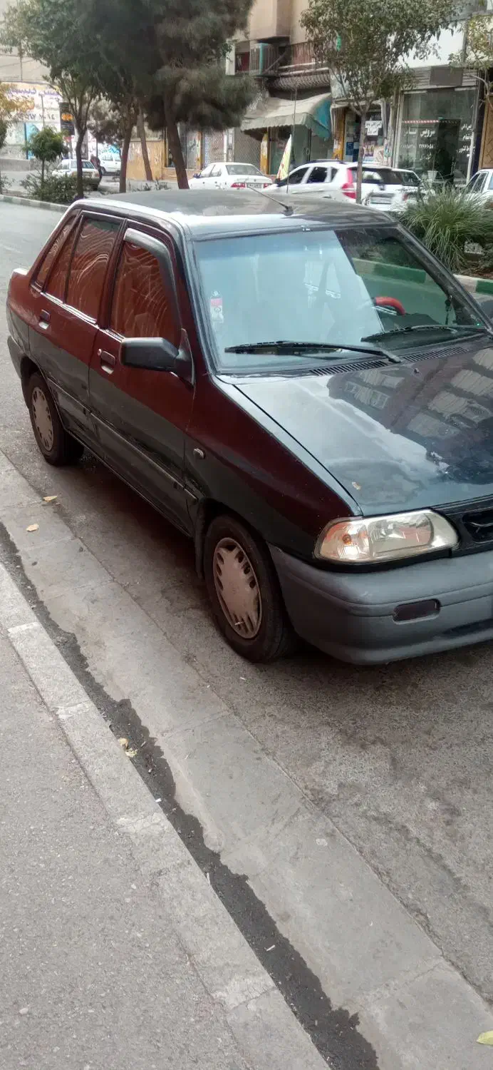 پراید مدل 1385 رنگ مشکی بدون آفتاب سوختگی|خودرو سواری و وانت|فردیس, شهرک ارم|دیوار