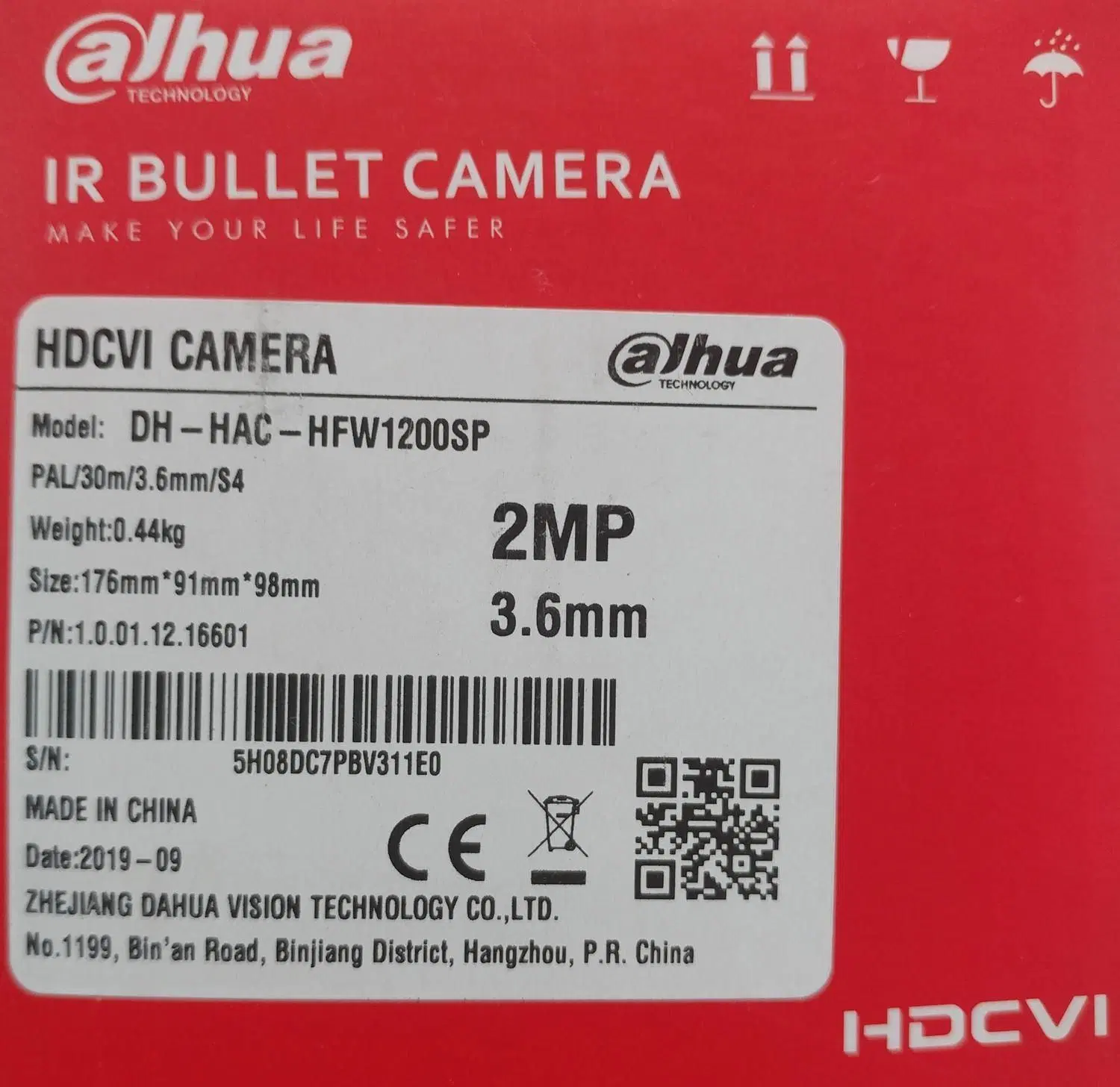 دوربین 2 مگاپیکسل بولت داهوا مدل DH-HAC-1200SP|دوربین مداربسته|تهران, جنتآباد مرکزی|دیوار