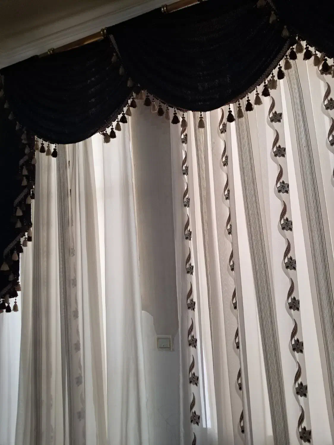 پرده حریر|پرده، رانر، رومیزی|یزد, |دیوار