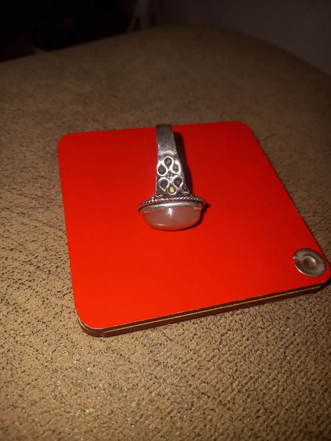 انگشتر عقیق یمنی اصل مردانه قدیمی|کلکسیون اشیاء عتیقه|اهواز, کیانپارس |دیوار