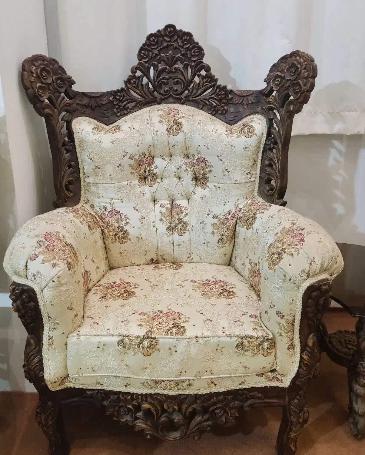 مبل سلطنتی ۹ نفره|مبلمان خانگی و میز عسلی|آبیک, |دیوار