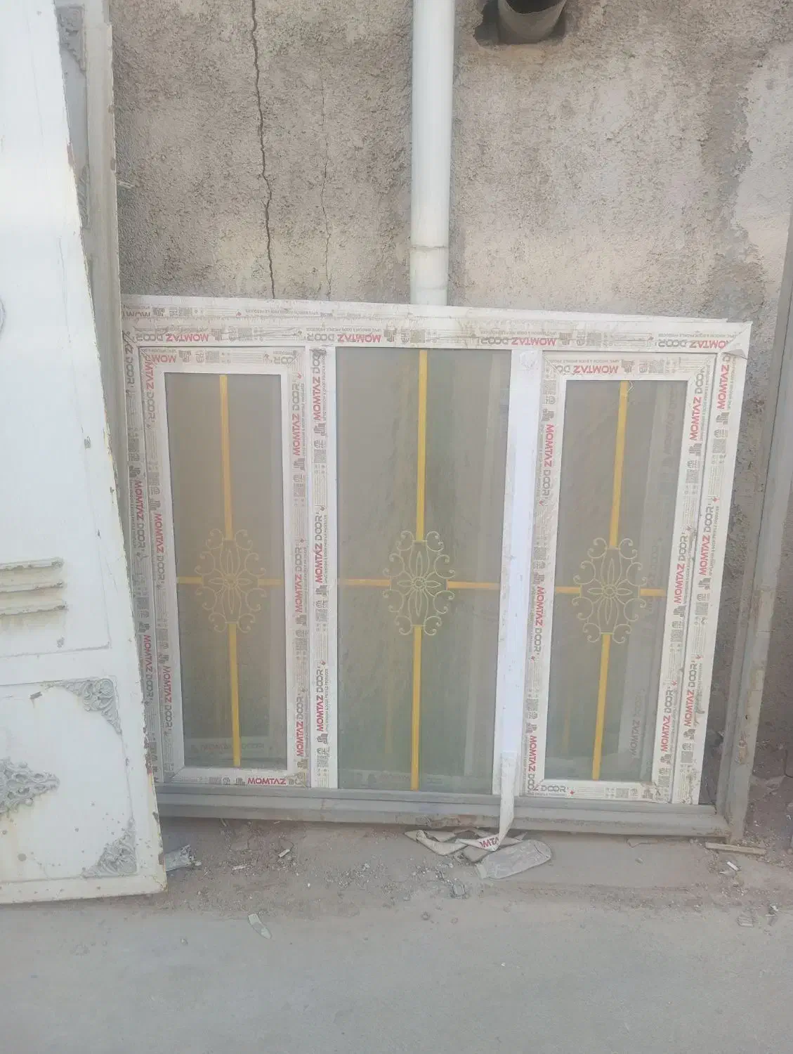 درب ویلای 3لنگه و پنجره دو جداره Pvc نو|مصالح و تجهیزات ساختمان|بهارستان, |دیوار