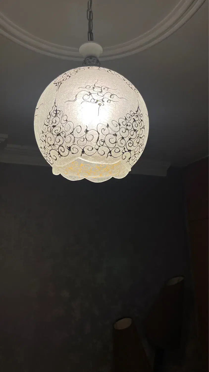 لوستر اتاق خواب|لوستر و چراغ آویز|رشت, معلم|دیوار