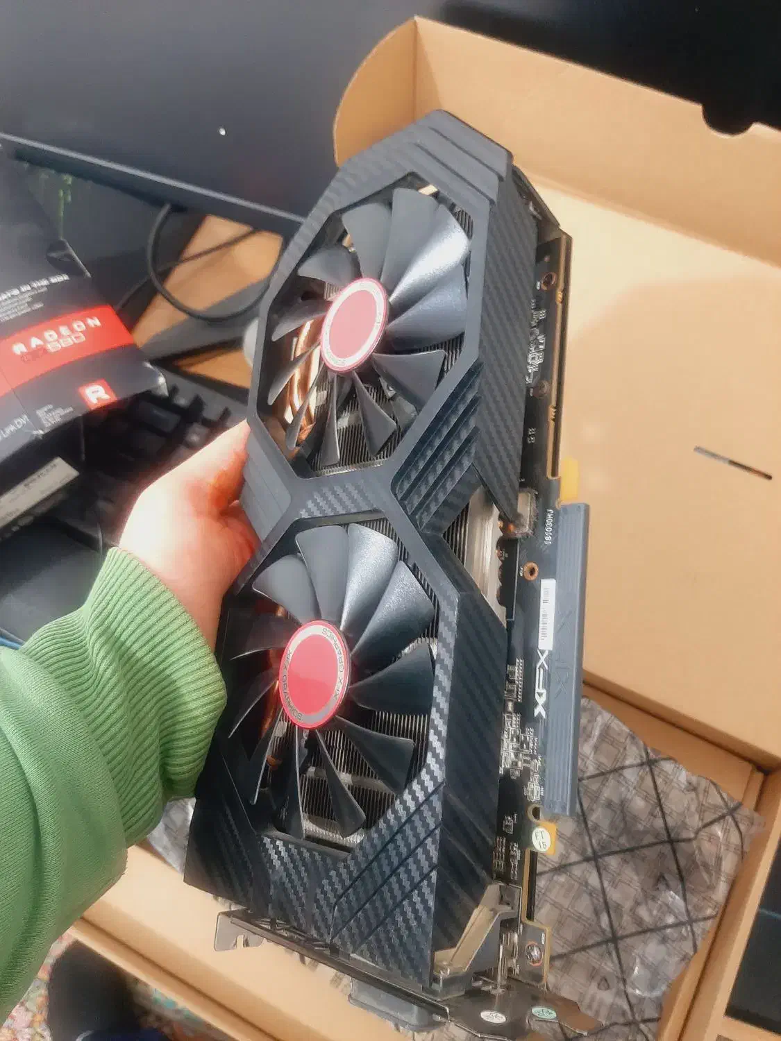 rx 580 درحد نو|قطعات و لوازم جانبی رایانه|ورامین, خورین|دیوار