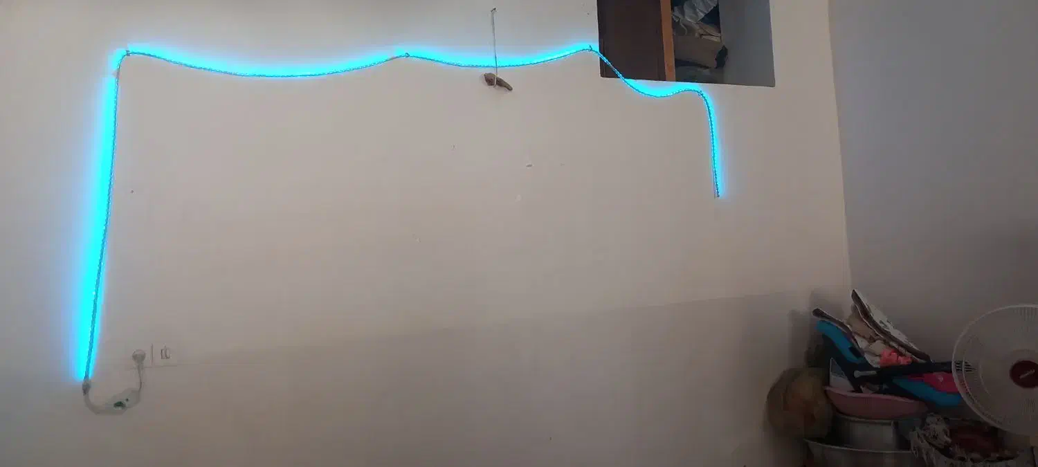 ریسه گیمنگ مولی کالر|ریسه و چراغ تزئینی|دهلران, |دیوار