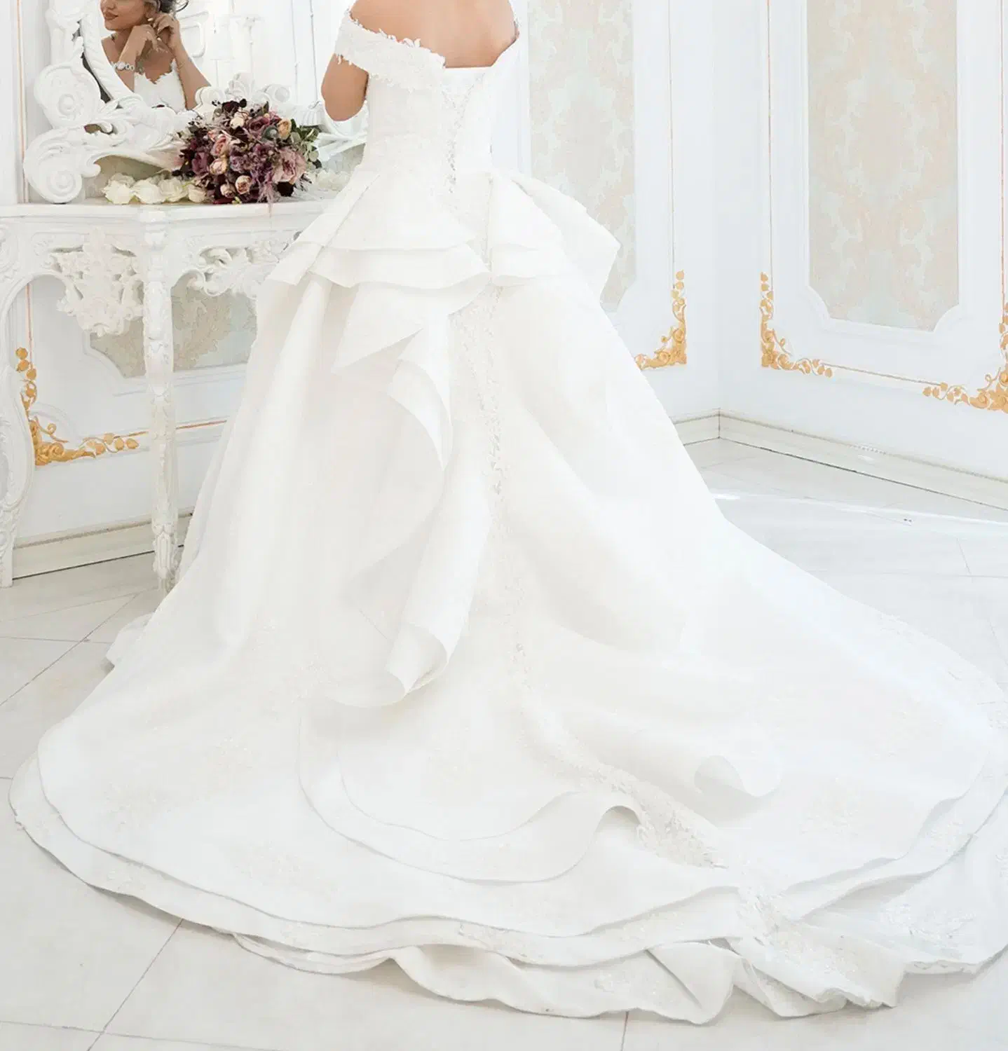 فروش فوری لباس عروس ترکیه|لباس|فردیس, شهرک هفده شهریور|دیوار