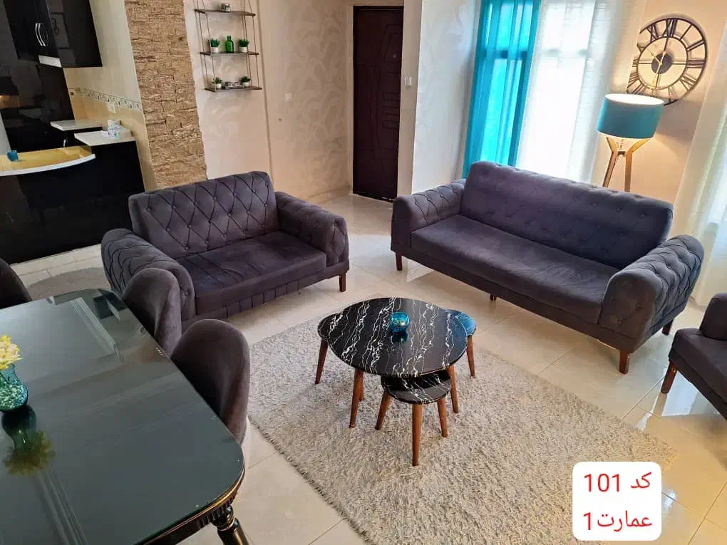 مبل 7نفره چستر|مبلمان خانگی و میز عسلی|قشم, |دیوار