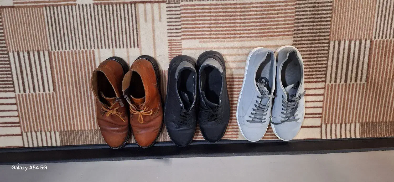 سه جفت کفش مردانه سایز ۴۴|کیف، کفش، کمربند|همدان, |دیوار