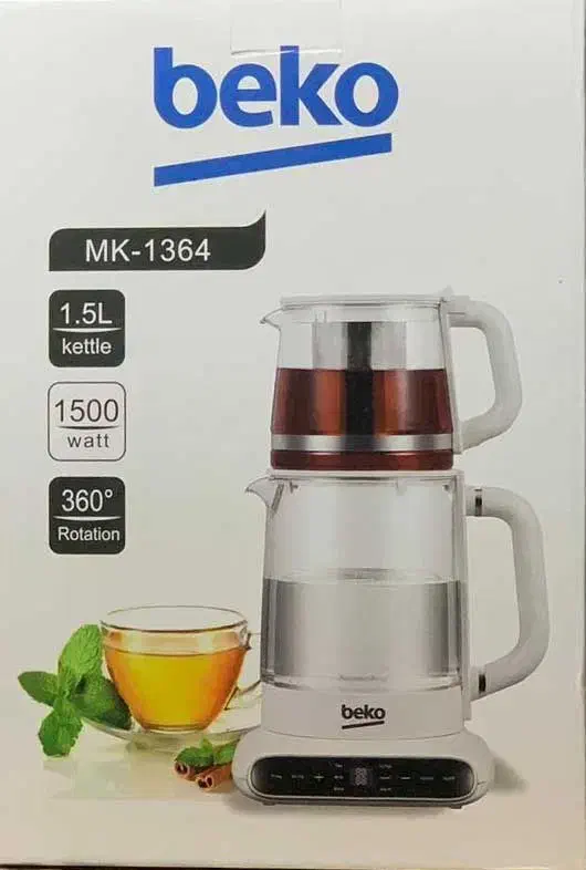 چایساز بکو مدل MK-1364 شفاف، شیک، سریع|سماور، چایساز، قهوهساز|تهران, شوش (باغ آذری)|دیوار
