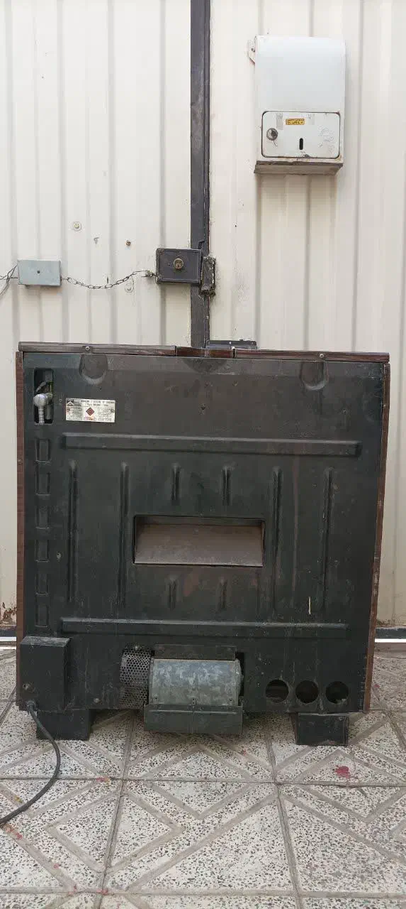 هیتر بخاری فن دار آنتیک|بخاری، هیتر، شومینه|زنجان, |دیوار