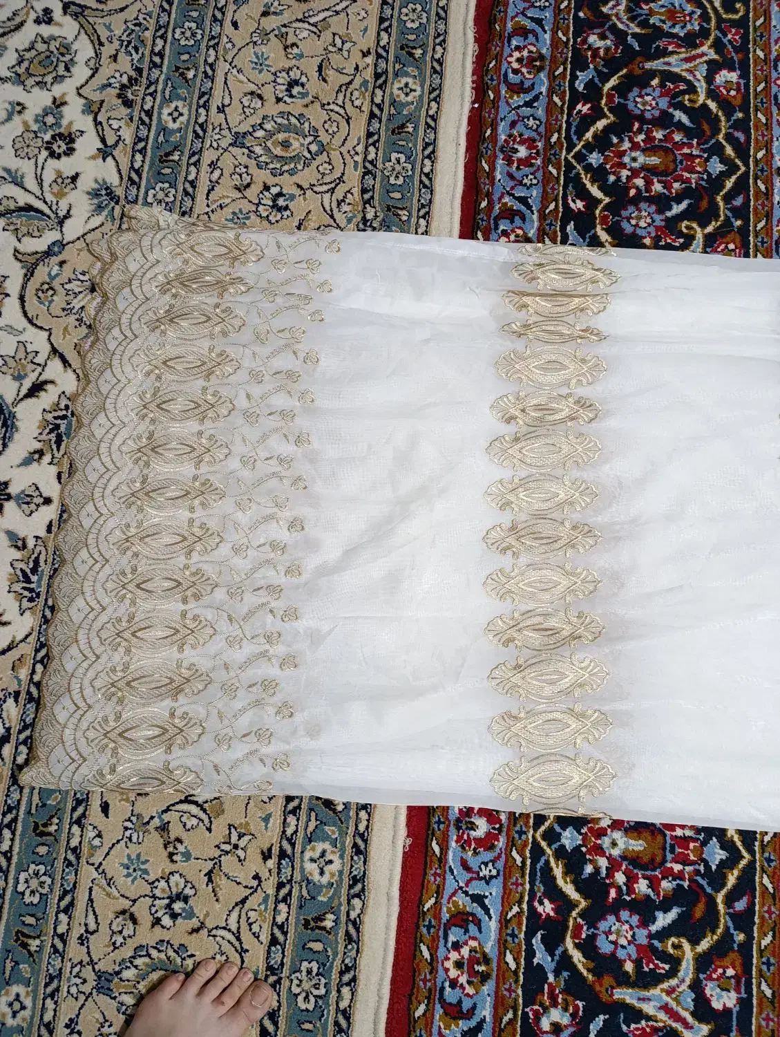 پرده پذیرایی پنج متردردونیم|پرده، رانر، رومیزی|علیآباد کتول, |دیوار