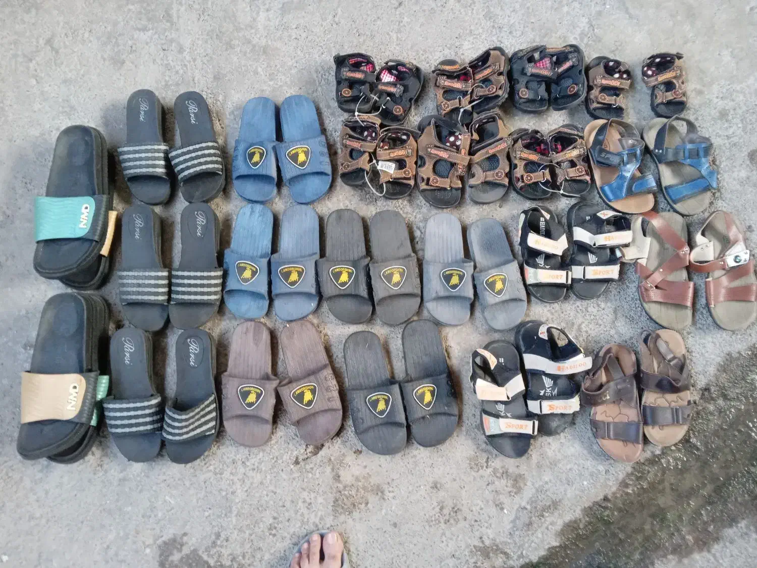 کفش و بندی دمپایی|کیف، کفش، کمربند|علی‌آباد کتول, |دیوار