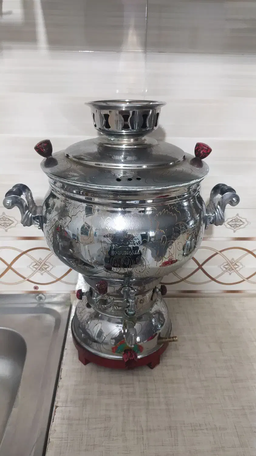 سماورگازی بدون ایراد|سماور، چایساز، قهوهساز|سرپل ذهاب, |دیوار