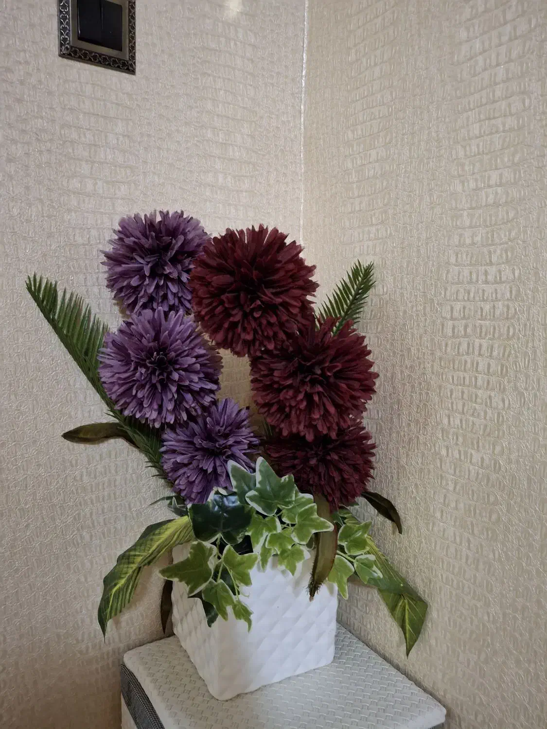 پنچ عدد گل|گل مصنوعی|تبریز, |دیوار