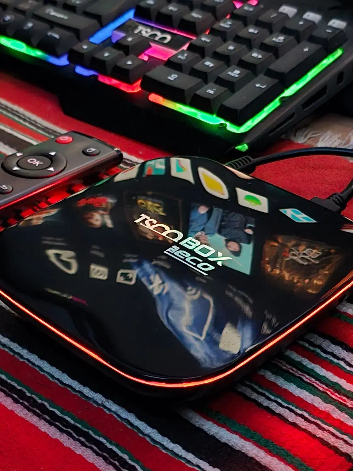 اندروید باکس تسکو مدل TAB ECO + اشتراک ویژه ۳ ماهه|تلویزیون و پروژکتور|مشهد, نیروی هوایی|دیوار