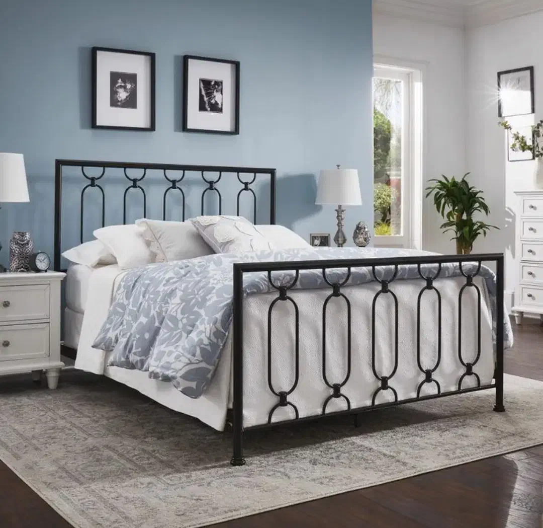 تولید تخت خواب های تمام فلز طراحی و تولید رقابتی|تخت و سرویس خواب|نیشابور, هفده شهریور|دیوار