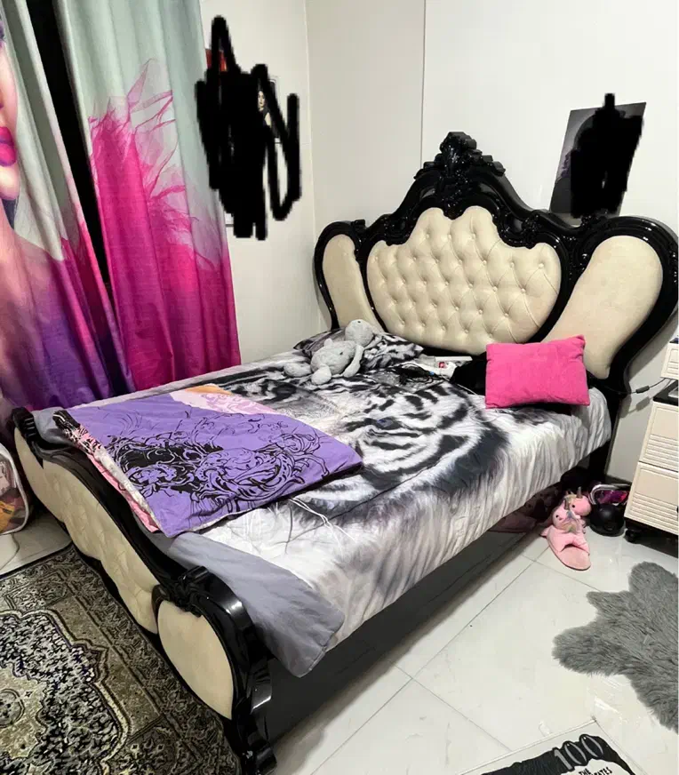 تخت خواب دونفره|تخت و سرویس خواب|اندیشه, اندیشه فاز ۴|دیوار