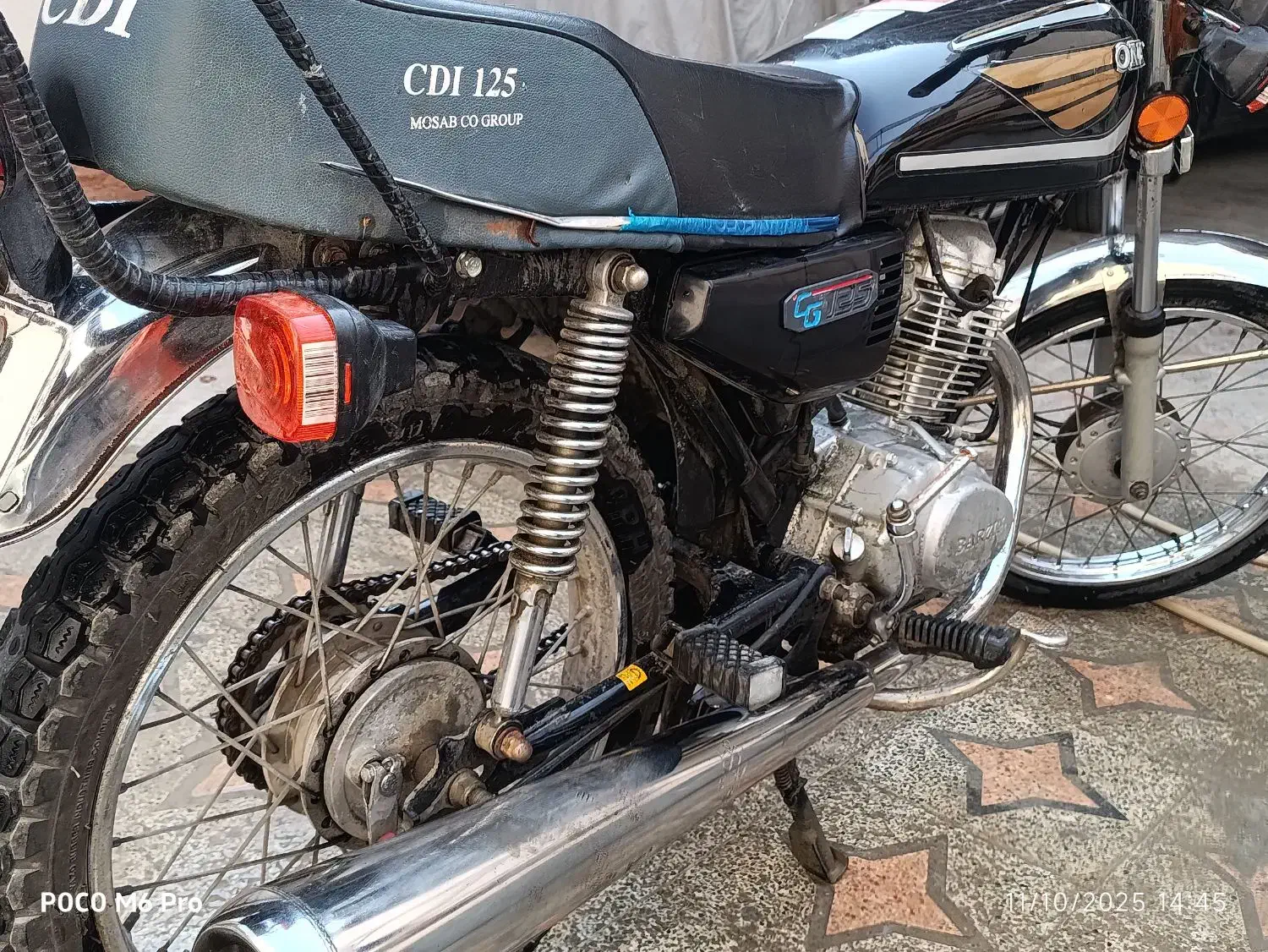 موتور CG125 در حد نوو|موتورسیکلت|قشم, |دیوار