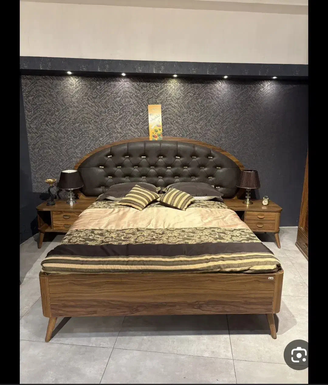 تخت ۱۸۰ سناچوب مدل آکاژو|تخت و سرویس خواب|کرمانشاه, |دیوار