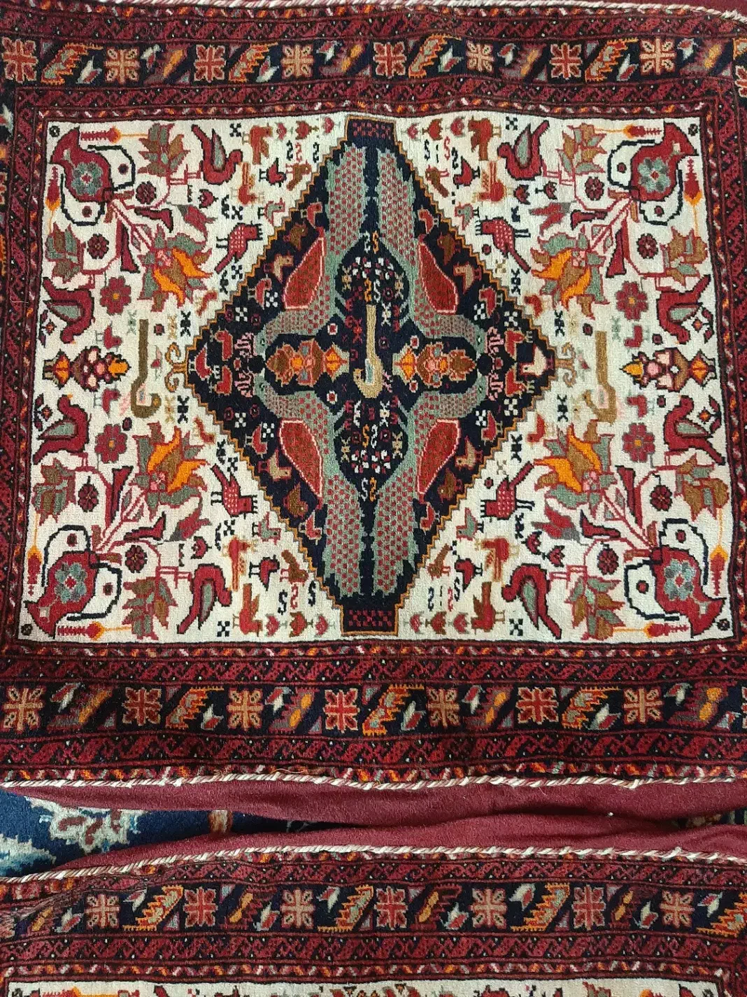 پشتی دستباف|گلیم، جاجیم، گبه|تهران, محمودیه|دیوار