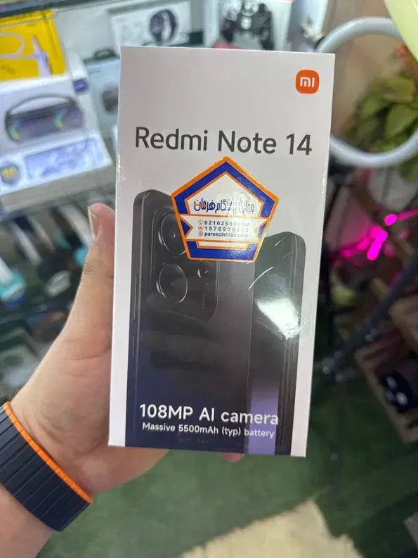 Note 14 256/8 مشکی اقساط بدون پیش فقط دودرصد|موبایل|اصفهان, کوی امیریه|دیوار