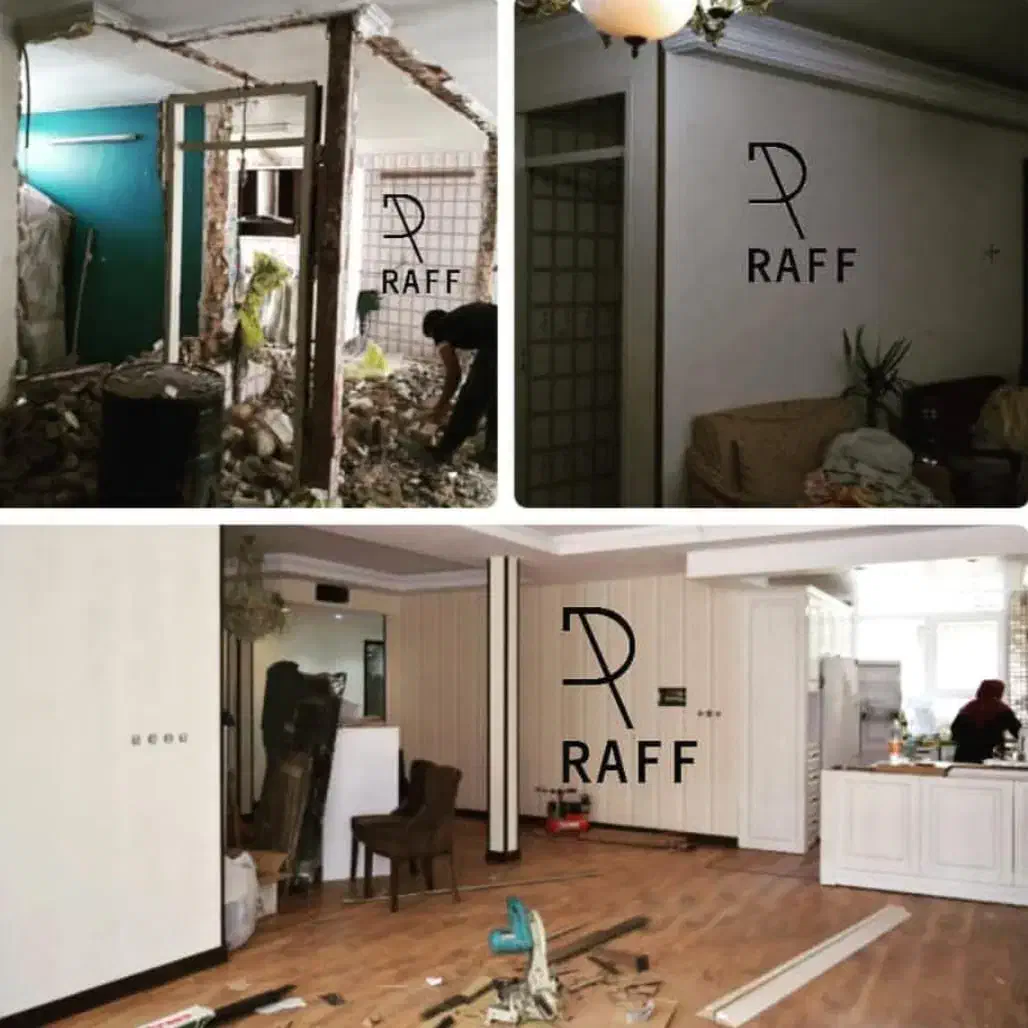 بازسازی ساختمان با تیم حرفه ای RAFF|خدمات پیشه و مهارت|تهران, گیشا|دیوار